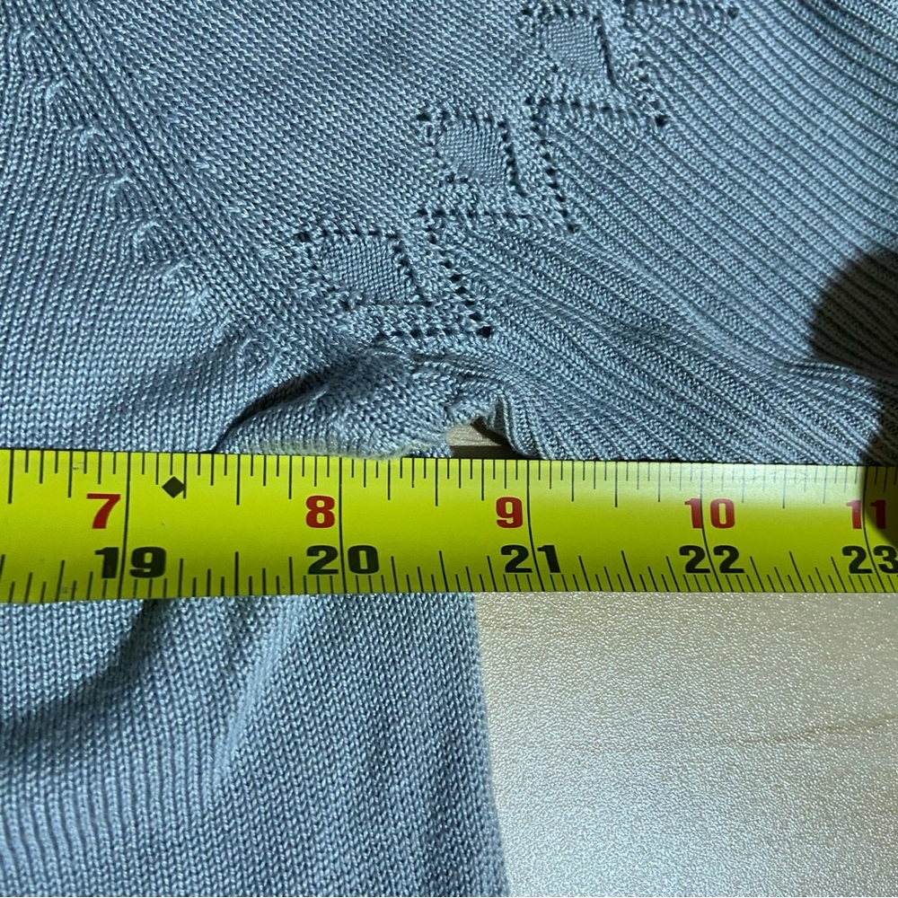 Tail 100% Silk Gray Polo Shirt Open Knit Preppy XL Academia Luxury Golf Tennis - Picture 9 of 11